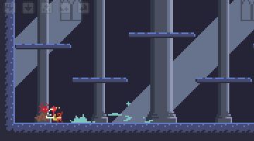 Thumbnail for Combat Platformer in Godot 4: April 2024 progress
